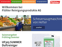 Tablet Screenshot of fluehler.ch